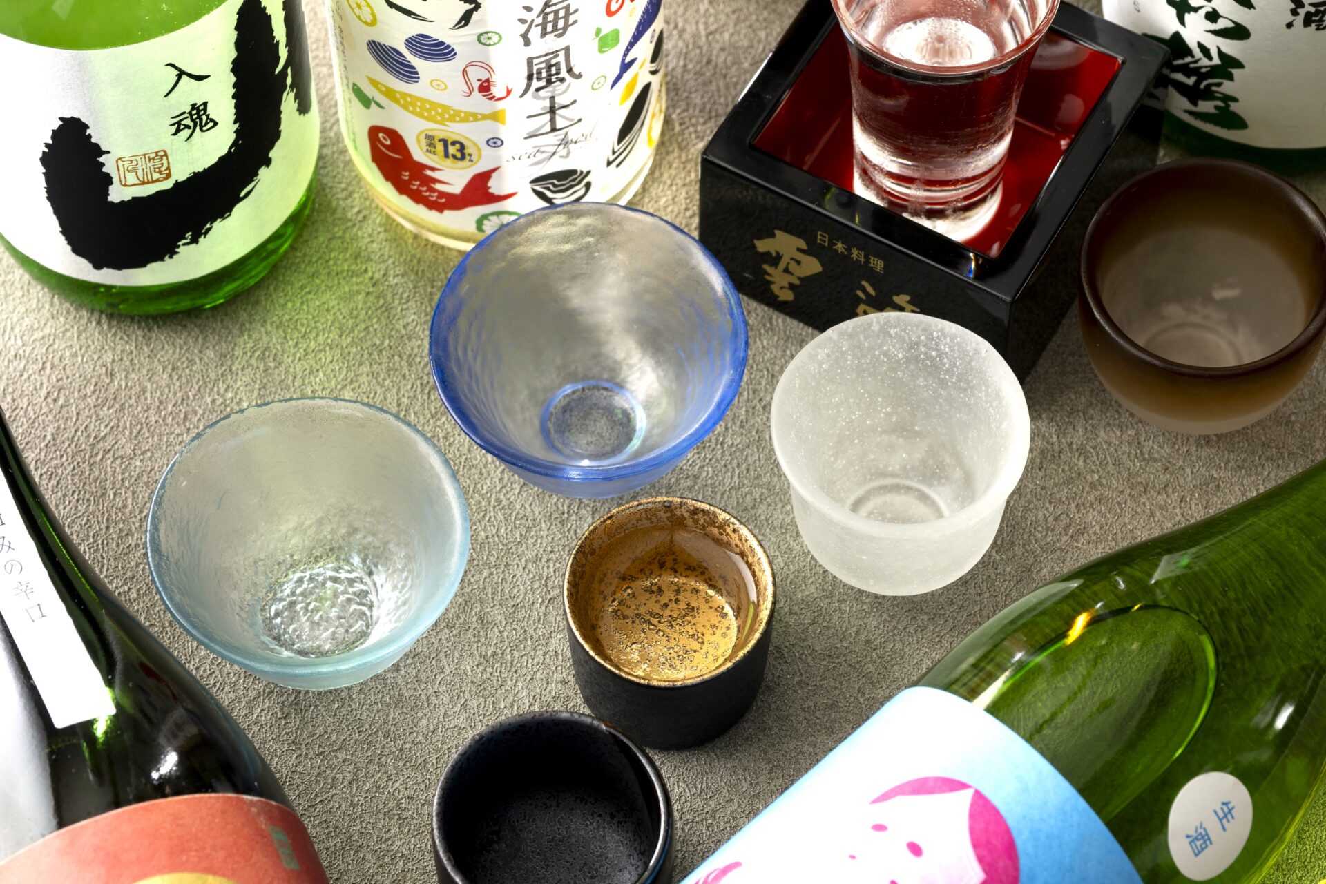 平日限定！日本料理 雲海でお得に日本酒飲み放題プラン【～2024.8.30（金）】