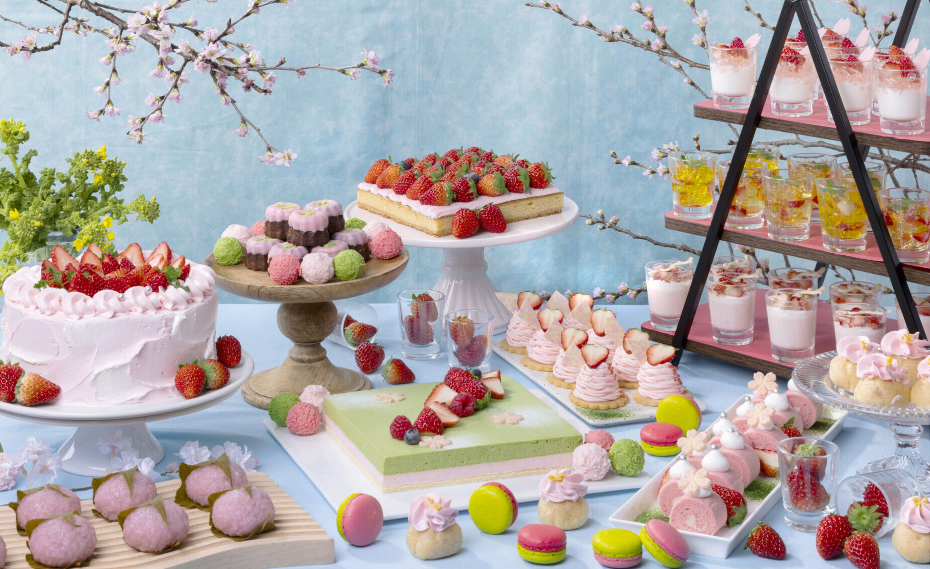 Spring Sweets Buffet 2025～Sakura × Strawberries～【2025.3.1（土）～2025.4.29（火・祝）土日祝日限定】表示